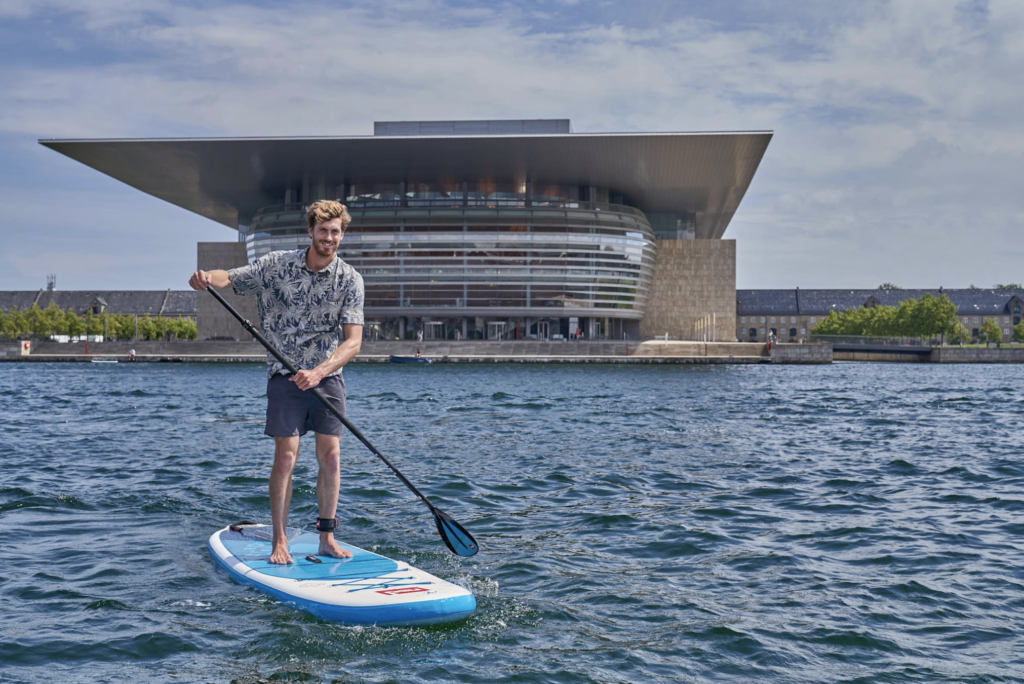 Paddelboarding i København Copenhagen Surf Scool